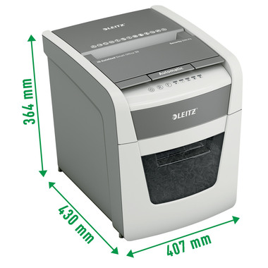 LEITZ Aktenvernichter IQ AF 80352000 Small Office 50, P-4, 20lt