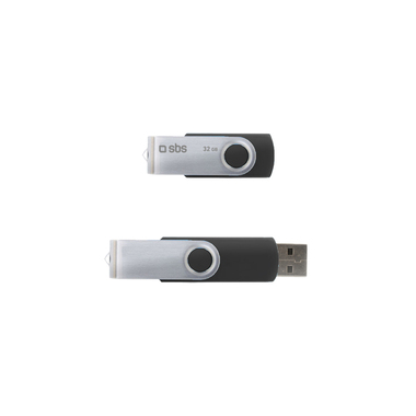 USB 2.0 Stick mit 32 GB und schwenkbarer Abdeckung
