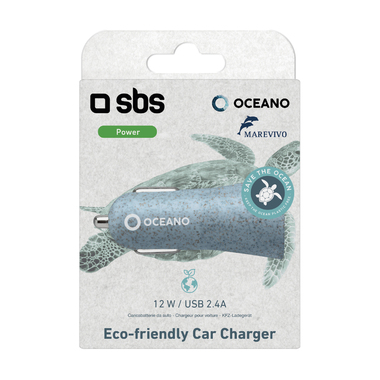 Chargeur de voiture eco-friendly à recharge rapide
