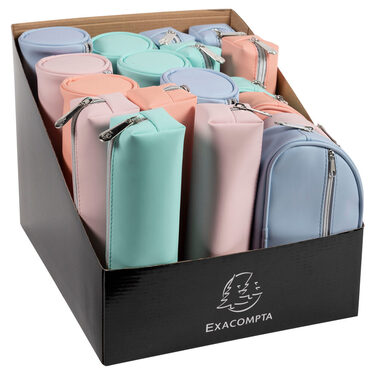 EXACOMPTA Astuccio Aquarel ass. 52560E Polyurethane (PU) 22x8x8cm