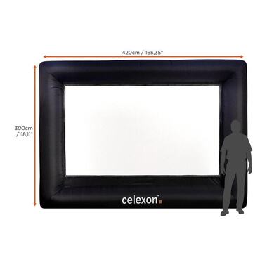 Celexon Mobile Leinwand Aufblasbar INF200 310x174 cm 16:9