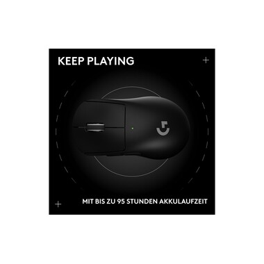 Logitech Souris de gaming Pro X Superlight Dex Noir