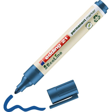 EDDING Permanent Marker 21 1.5-3mm 21-3 blu