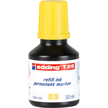 EDDING Encre 30ml T-25-5 jaune