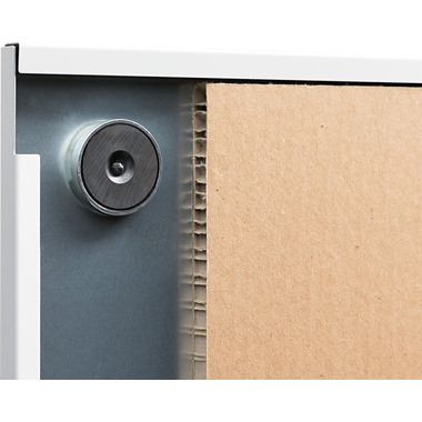 LEGAMASTER Whiteboard 50x75x10cm 7-106350 Board-UP Lackierter Stahl