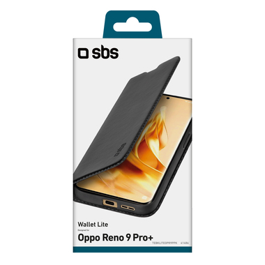 Bookcase mit Kartenfächern für das Oppo Reno 9 Pro+ | SBS