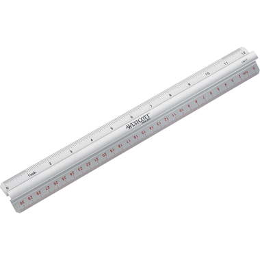 WESTCOTT Règle alu 30cm E-10114 00