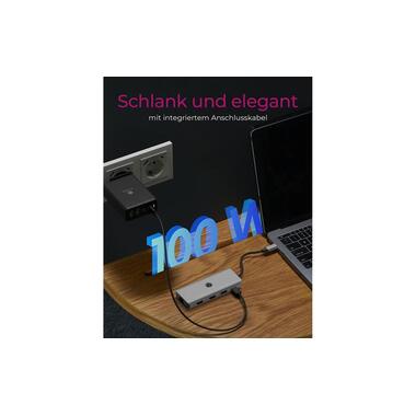 ICY BOX Docking Station IB-DK4012-CPD 9-in-1 100 W PD