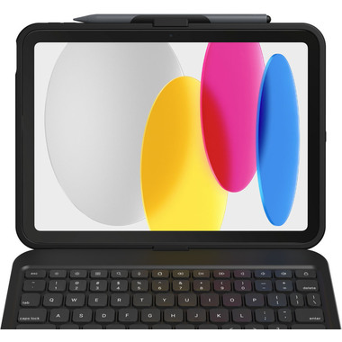 ZAGG Keyboard Tough Keys iPad 103117081 10.9 (Gen10),11(A16),Bl.,CH