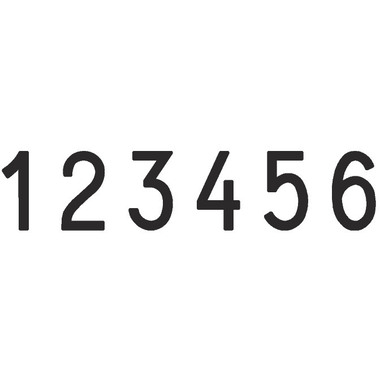 TRODAT Timbro numeri 15126 6 cifre 12mm