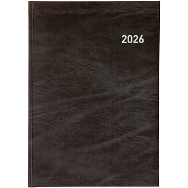 BIELLA GA Registra 7 plus 2026 809370020026U 1W/2S schwarz ML 17.2x24cm