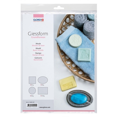 GLOREX Moule à savon 61600401 Formes bases