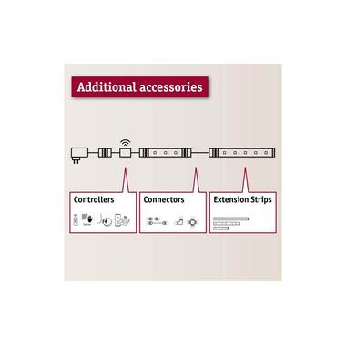 Paulmann MaxLED 500 LED Strip Full-Line COB 1.5 m