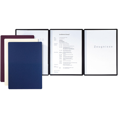 PAGNA Präsentationsmappe Straight A4 44123-02 blau