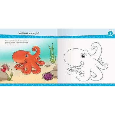 Ravensburger libro per bambini WWW junior ATTIVO: Al mare