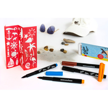 EBERHARD FABER Encres de tatouage 559502 Beach, 4 couleurs