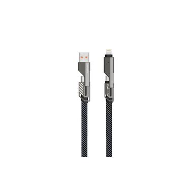 4smarts ComboCord Flat 240 W USB-A/USB-C - Lightning/USB-C 1,5 m