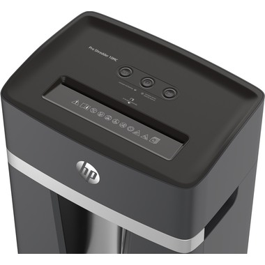 HP Aktenvernichter 10MC 2812 schwarz