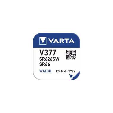 Varta batteria a bottone V377, 1 pezzo