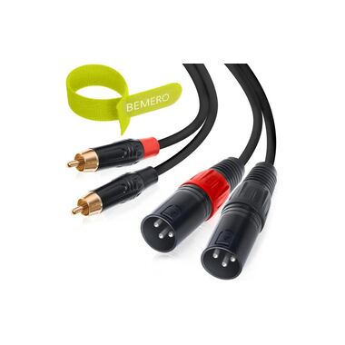 Bemero Audio Connection Cable BAC2545-75BK Black