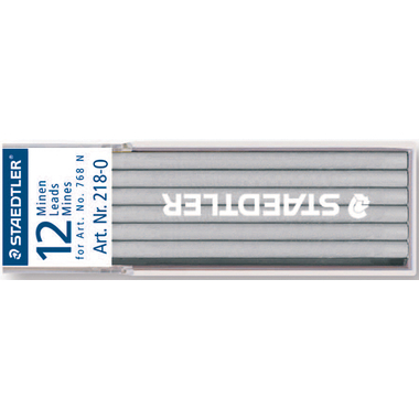 STAEDTLER Minen Lumocolor non-perm. 768N 218-0 weiss 12 Stück