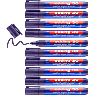 EDDING Permanent Marker 30 1,5-3mm 30-8 violett