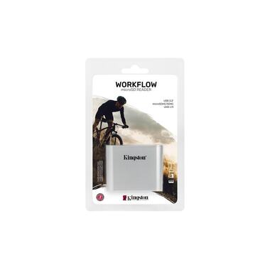Kingston Card Reader External Workflow Dual-Slot mSD