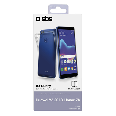Coque en TPU pour Huawei Y6 2018 et Honor 7A
