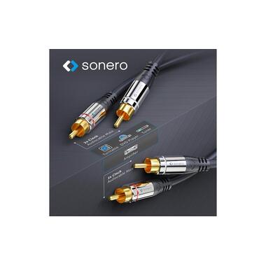sonero Audio-Kabel Cinch - Cinch 7.5 m