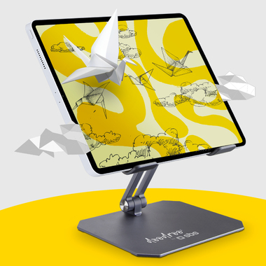 Foldable stand for iPad, tablet, e-reader | doodroo