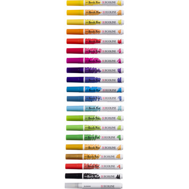 TALENS Ecoline Brush Pen Set 11509024 ass. 20 Stück