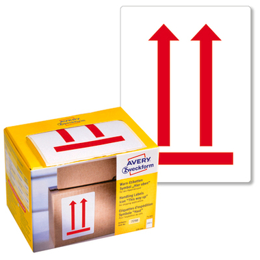AVERY ZWECKFORM Étiquettes de prév. 74x100mm 7250 blanc 200 pcs.