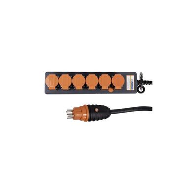 STEFFEN Industrial Power Strip Professional 6x T15 IP55, 5 m
