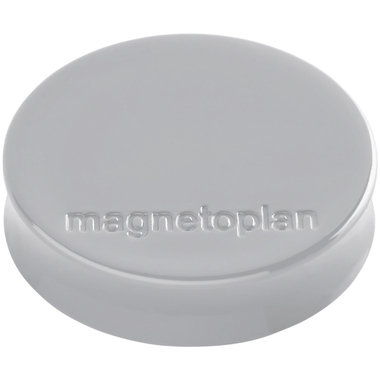MAGNETOPLAN Magnet Ergo Medium 10 Stk. 1664001 grau 30mm