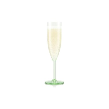Bodum Outdoor Champagne Glass Octet 120 ml, Green, 4 Pieces | postshop.ch