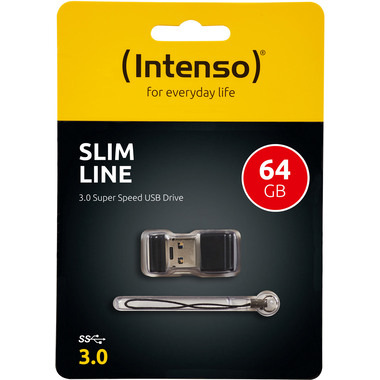 INTENSO USB-Stick Slim Line 64GB 3532490 USB 3.0