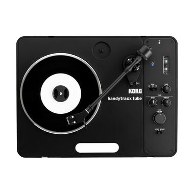 Korg giradischi handytraxx tube Nero