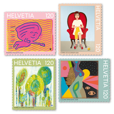 Timbres Série "Inclusion – Santé mentale"