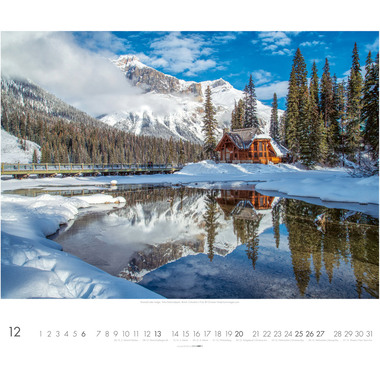 WEINGARTEN Bildkalender 2026 3312191+26 Kanada DE 55x46cm