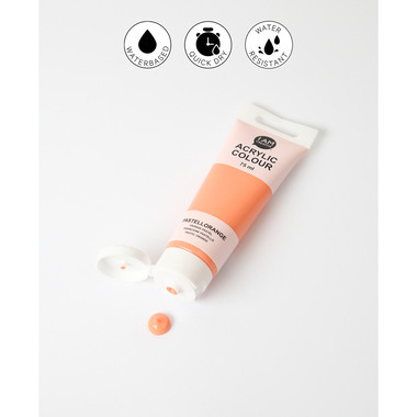 I AM CREATIVE Peinture acrylique 75ml 2001.31 orange pastel