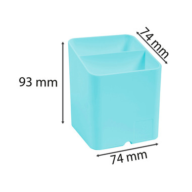 EXACOMPTA Pen-Cube organizer Aquarel 67763D verde pastello 2 scomp.
