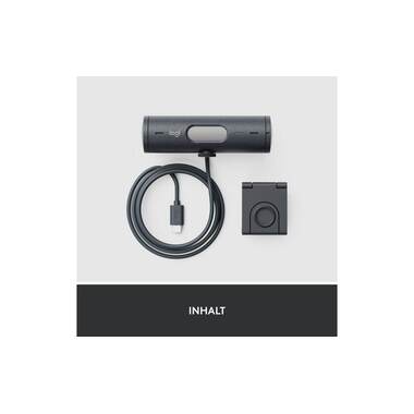 Logitech Webcam Brio 500 Grafite