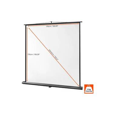 Celexon Mobile Schermo Ultramobile Pro 180x180cm 1:1