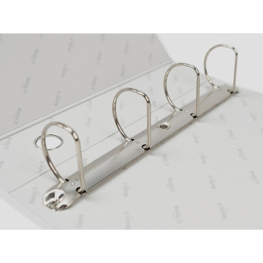 BIELLA Zeigebuch Dinor-Quatro 7cm 12644701U weiss, 4-Ring A4