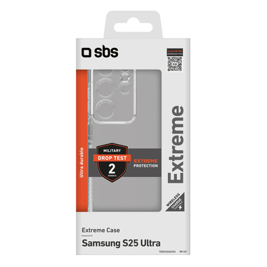 Coque Extreme pour Samsung Galaxy S25 Ultra, avec test de chute de 2 mètres