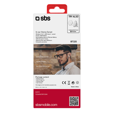 Oreillettes Wireless multipoint universelles | SBS