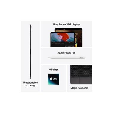 Apple iPad Pro 13" M5 WiFi 2025 2000 GB Noir