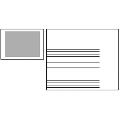 NEUTRAL Cahier sans marge/cadre A5 02.0120.129 ligné, 2mm, 90g/m² 20 fllsl.