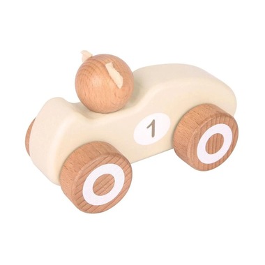 Spielba Holzspielwaren Première voiture Ours