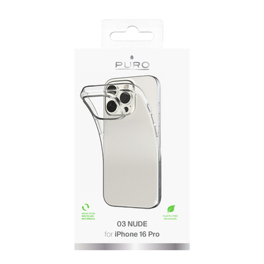 Cover 0.3 Nude for iPhone 16 Pro | Puro